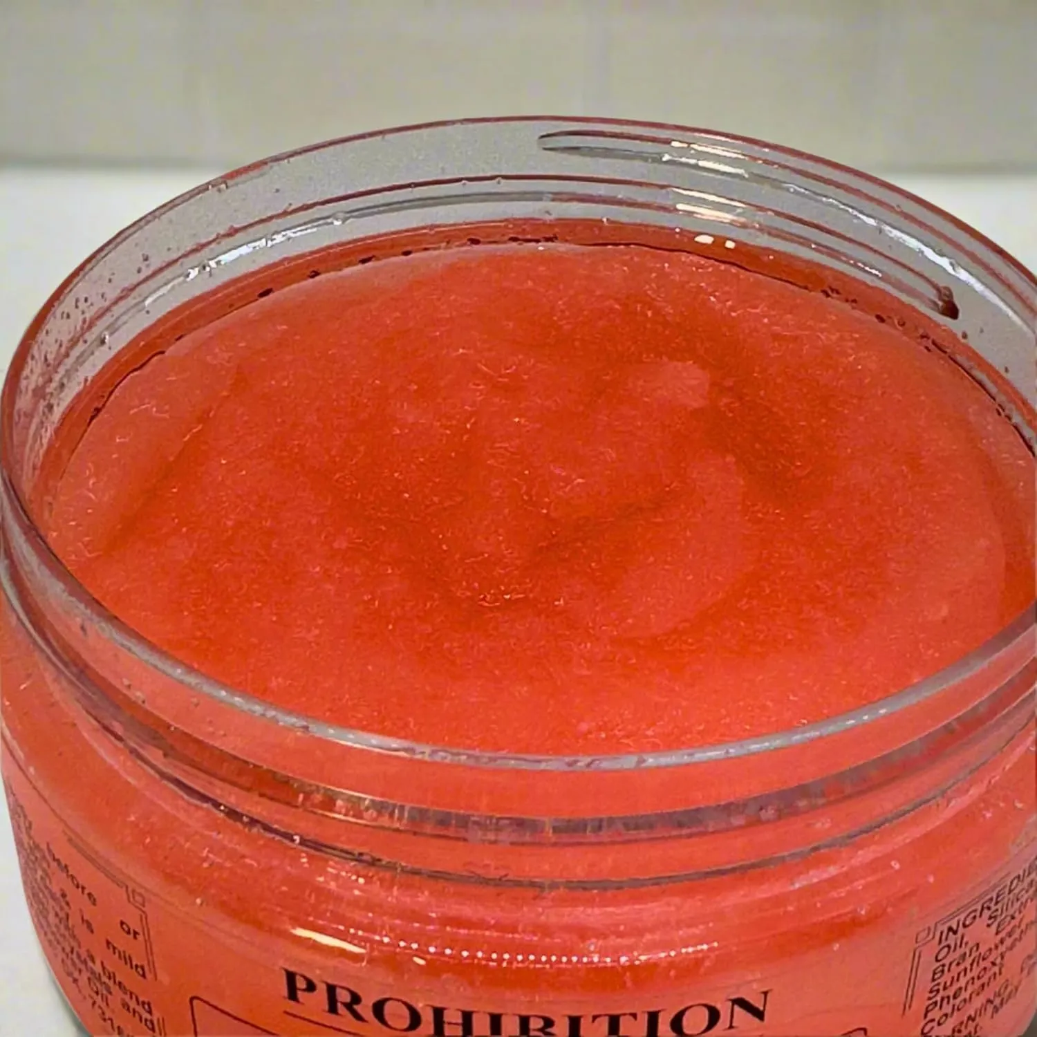 Sugar Scrub - Peppermint Bark - Paraben-Free Exfoliating Body Scrub Made With Pure Cane Sugar, Safflower Oil & Vitamin E 8 Oz