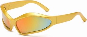 Sunglasses Popular Oval Sun Glasses Hip Hop Fashion Glasses Female
