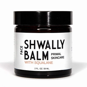 Tallow & Squalane Non-Comedogenic Face Balm - Tallow Moisturizer - 100% Grass-Fed Tallow, Squalane & Calendula Flowers - Creates Soft, Smooth Skin - 2 Oz (Mild Geranium Rose   Lavender)