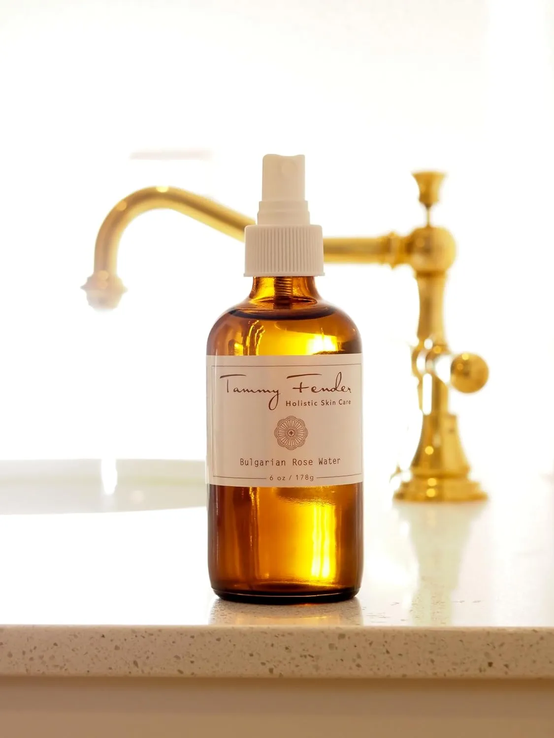 Tammy Fender - Bulgarian Rose Water Toner | Natural, Organic, Cruelty-Free, Non-Toxic Skincare | Rejuvenate, Hydrate | Sensitive Skin Safe (6 oz | 178 g)