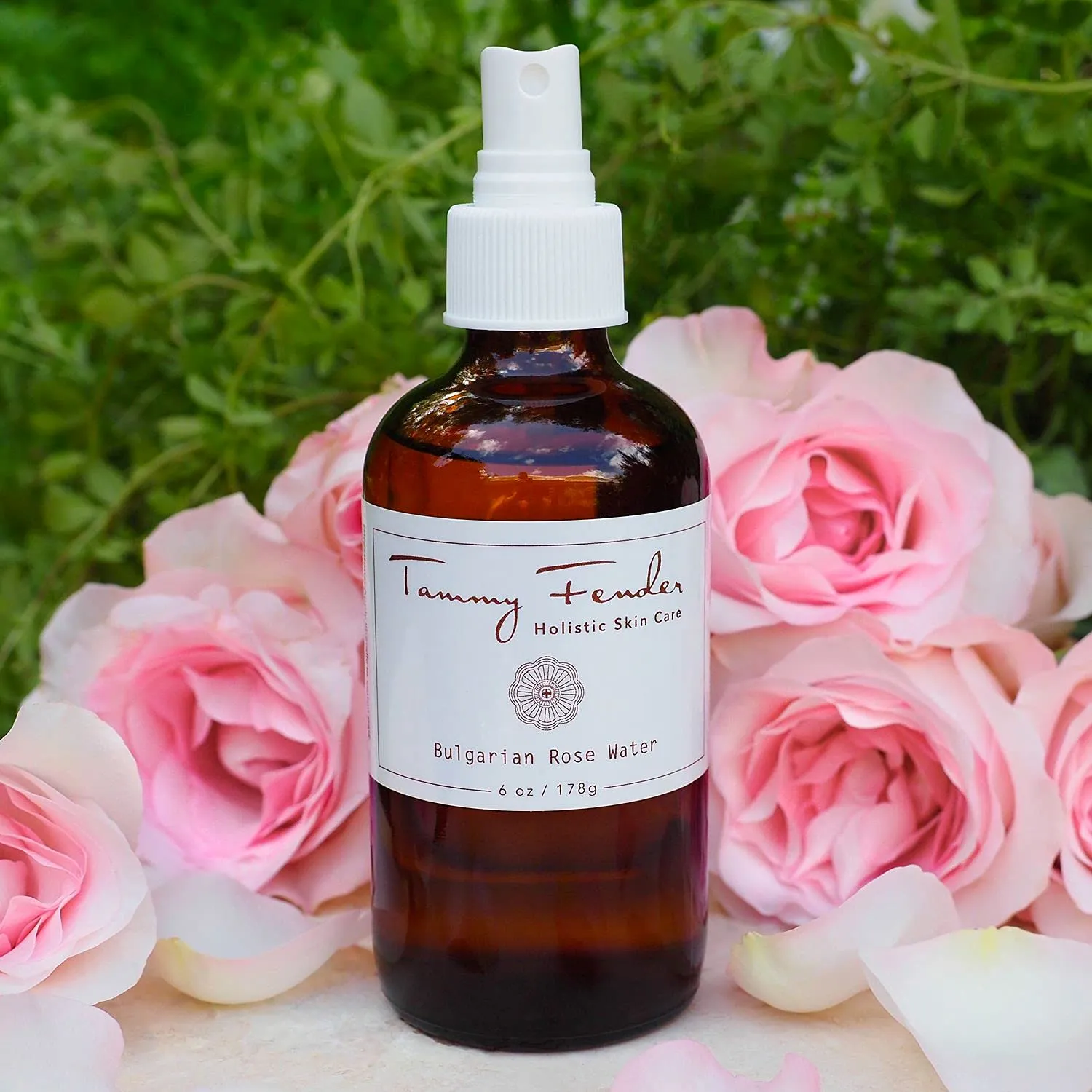 Tammy Fender - Bulgarian Rose Water Toner | Natural, Organic, Cruelty-Free, Non-Toxic Skincare | Rejuvenate, Hydrate | Sensitive Skin Safe (6 oz | 178 g)