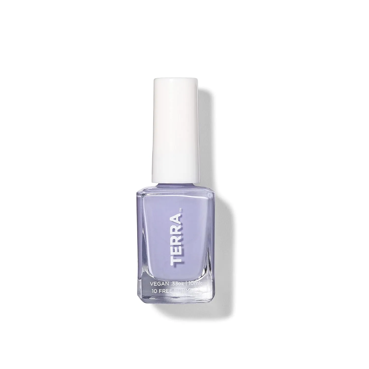 Terra Beauty Natural Nail Polish 21-free Lacquer (No. 25 Tulip Grace Lavender)