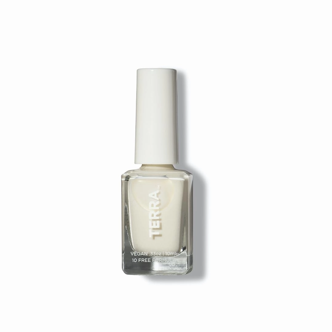 Terra Beauty Natural Nail Polish 21-free Lacquer (No.5 French White Sheer)