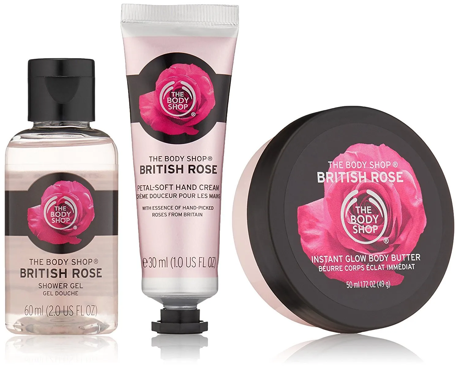 The Body Shop British Rose Beauty Bag