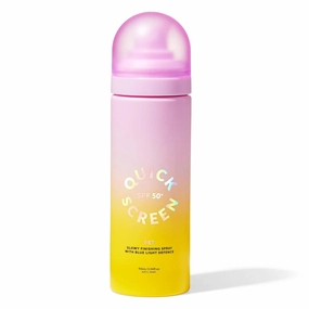 THE QUICK FLICK Sunscreen Prep 3-in-1 SPF 50  Moisturizer, Primer & Blue Light Defense | Ultra-Lightweight, Fast Absorbing & Non-Greasy | Hydrating Setting Spray for Makeup | No White Cast