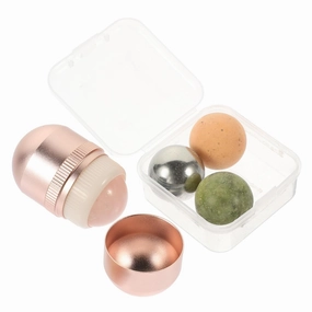 Tighten Skin Jade Massager Beauty Facial Roller Jade Balls Face Roller for Face Body Eye Neck