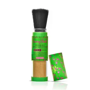 Tinted Sunscreen Powder- Brush-On Mineral Sunblock SPF30 .23OZ (Medium)