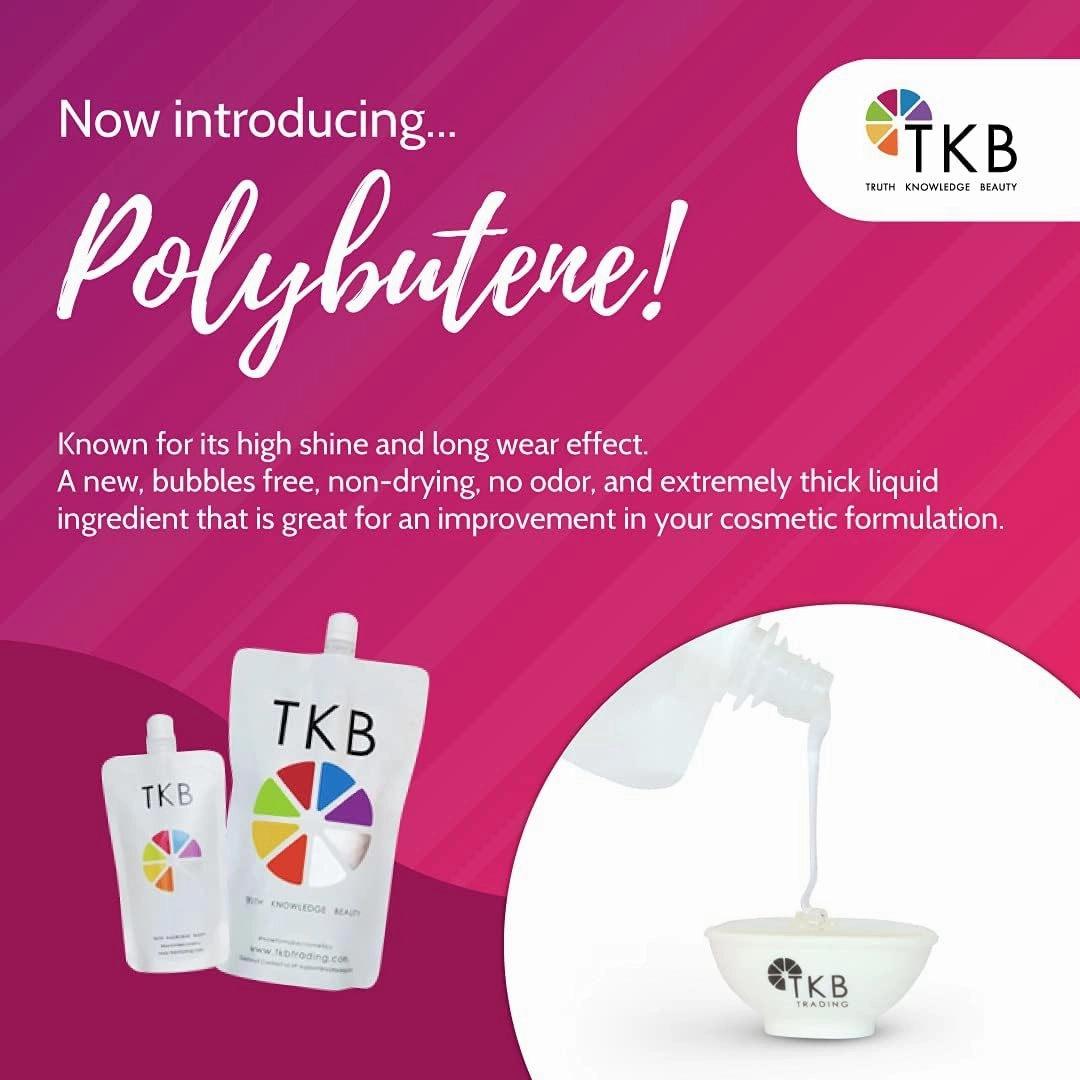 TKB Polybutene | Clear Additive Cosmetic Ingredient for DIY Makeup (15oz (425g))