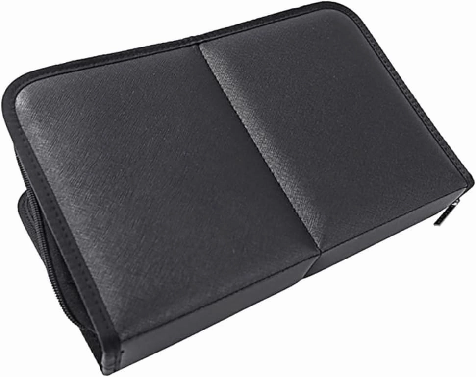 Travel Portable Makeup Brush Organizer Case with Slots Zipper Closure Spacious Cosmetics Pouch for Easy Access for Beauty Supplies the Go