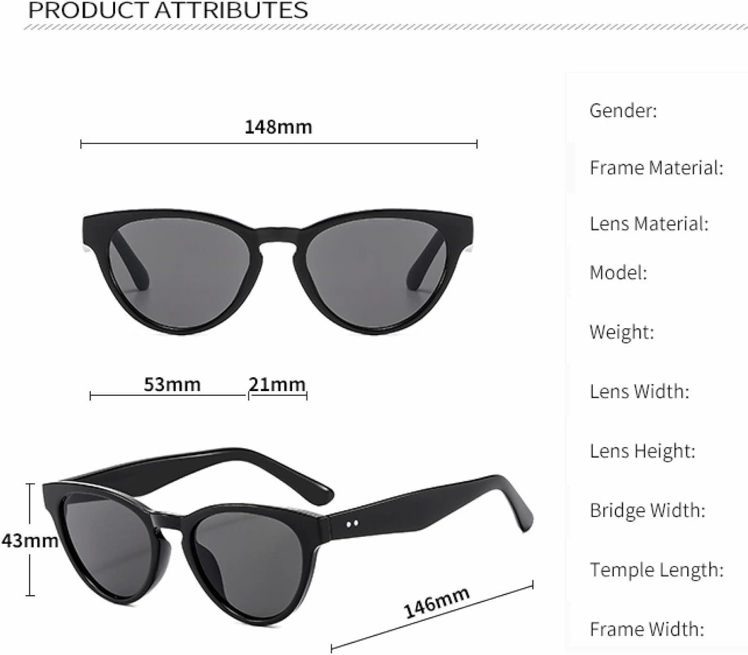 Trend Brown Cat Eye Sunglasses Women Red Sun Glasses Outdoor Oval Frame Men Shades Eyewear Female Uv400