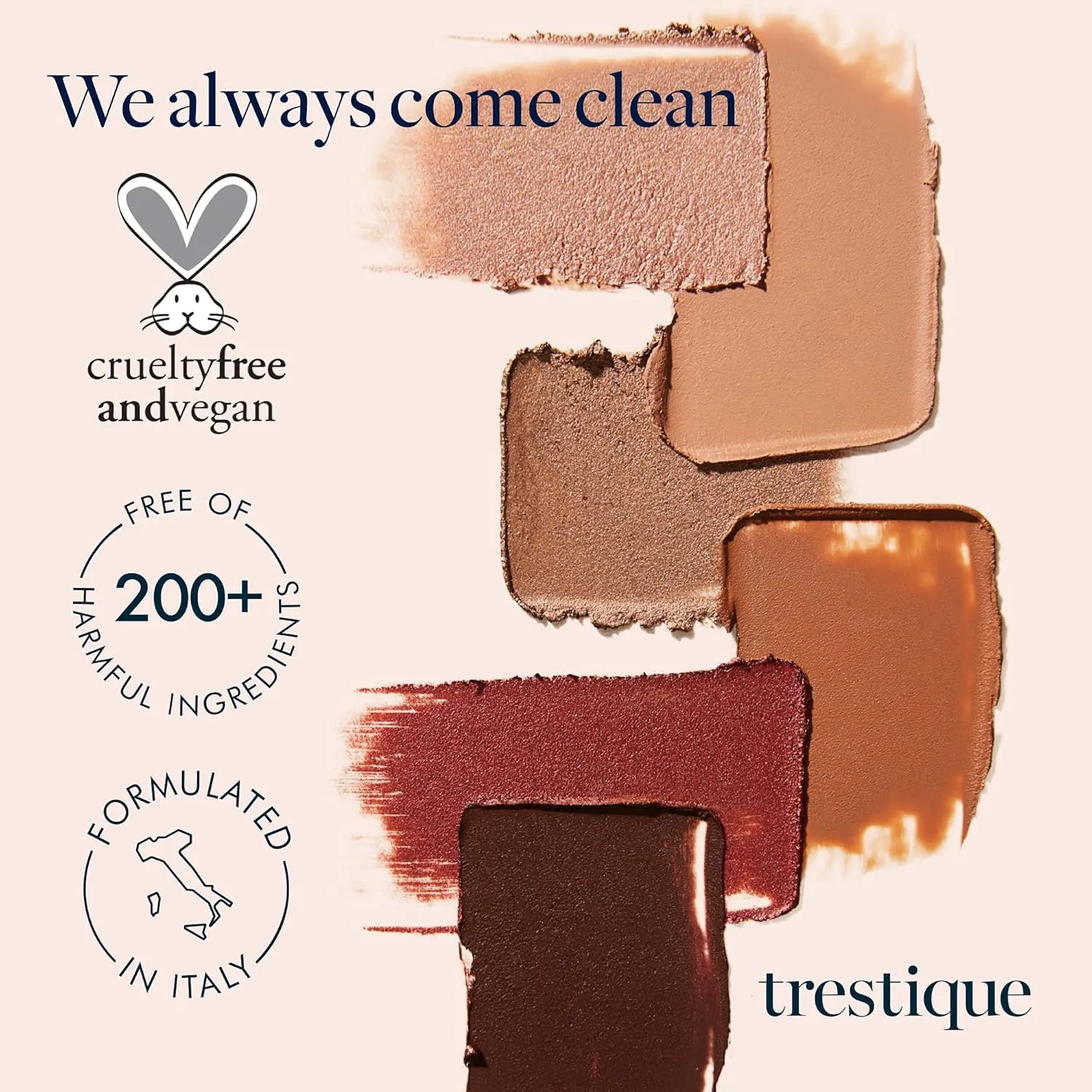 TRE'STIQUE Shadow Crayon, Refillable Eyeshadow Crayon With Built-In Blending Brush, Sustainable Shadow Makeup, Clean Beauty Eyeshadow