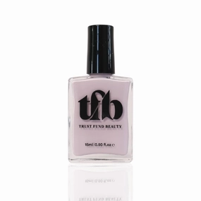 Trust Fund Beauty Nail Polish - Put A Ring On It, Glossy Shine, 15mL, 0.5 fl. oz. Vegan, Cruelty-Free, 10-Free (Creamy Light Pink Lavender)