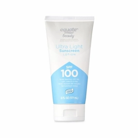 Ultra Light Sunscreen Lotion, SPF 100, 6 Fl Oz - Sweat- And Water-resistant, Grease- And Oil-free Formula Keeps You Protected For Up To 80 Minutes, Paraben Free