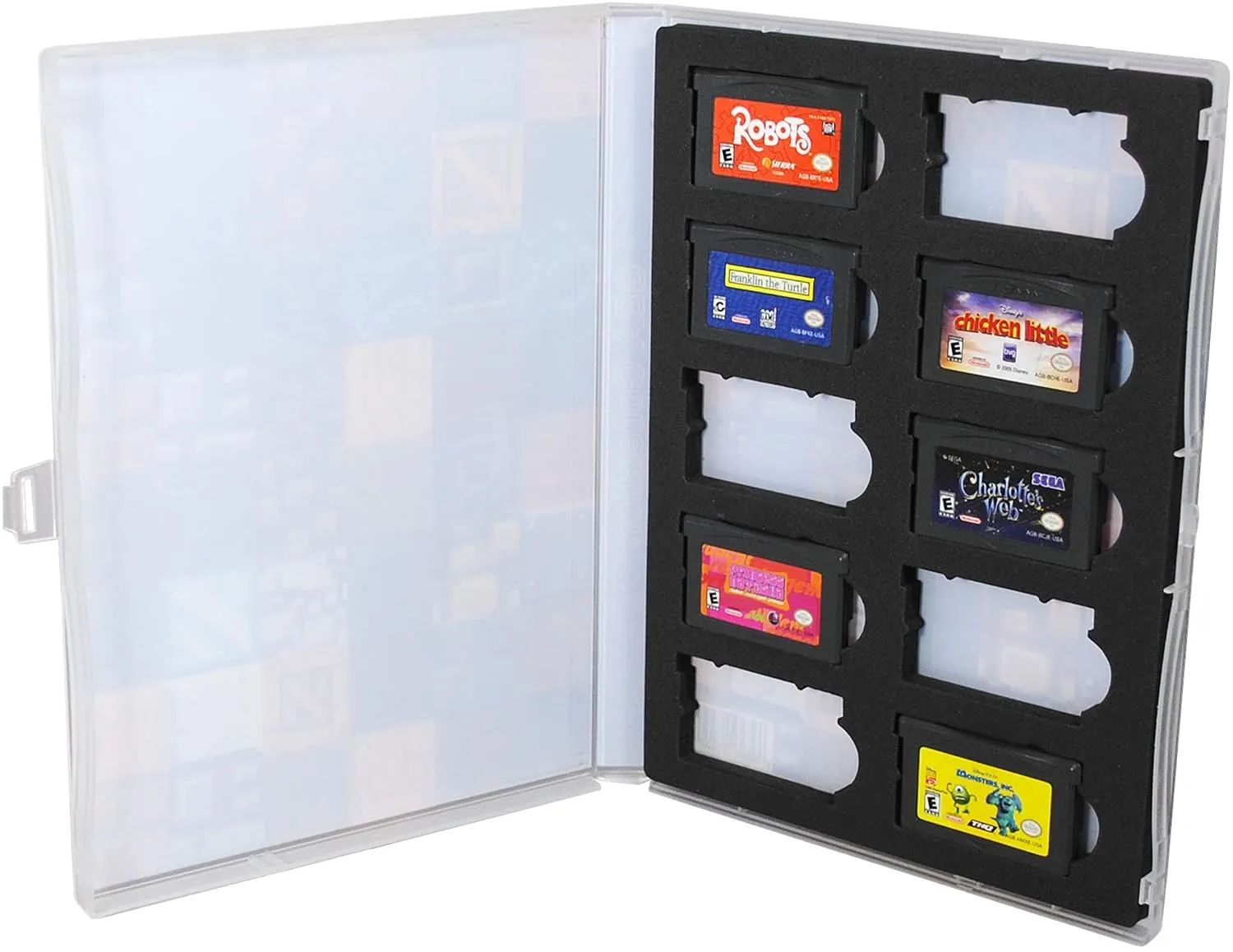 UniKeep Game Cartridge Storage Case for Nintendo Gameboy Advance - Holds 10 Games