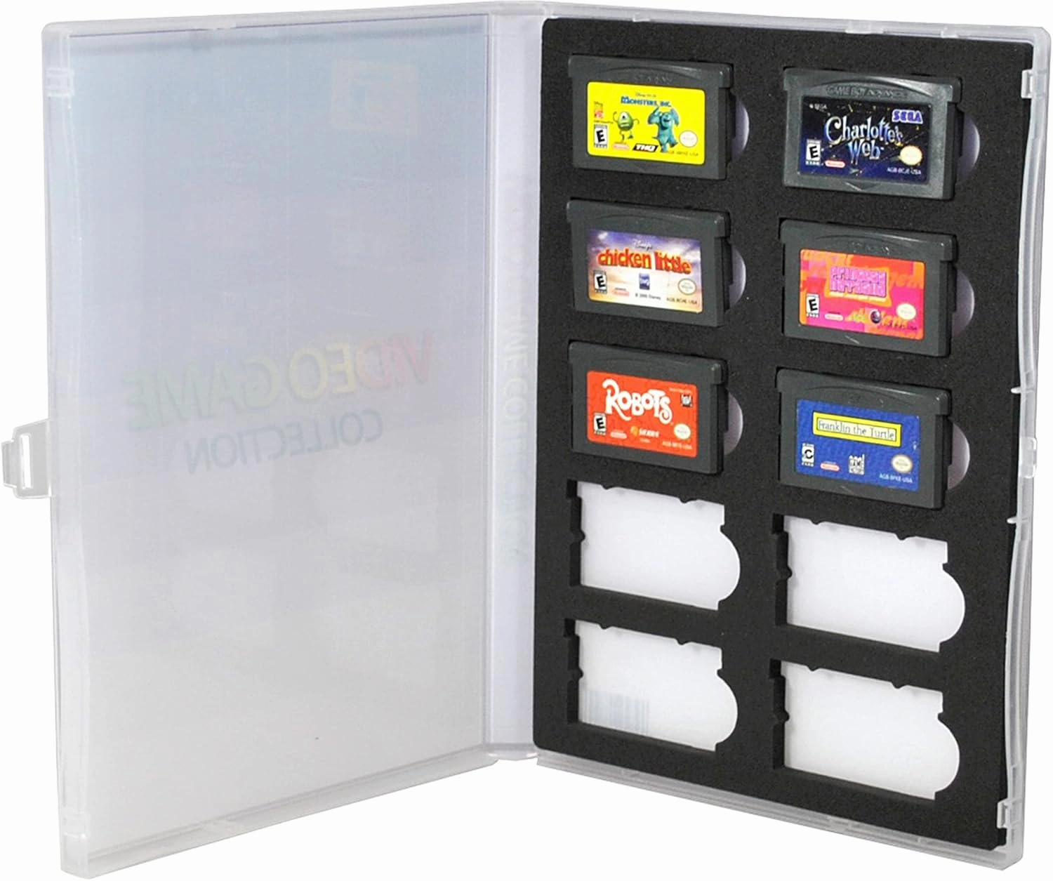 UniKeep Game Cartridge Storage Case for Nintendo Gameboy Advance - Holds 10 Games