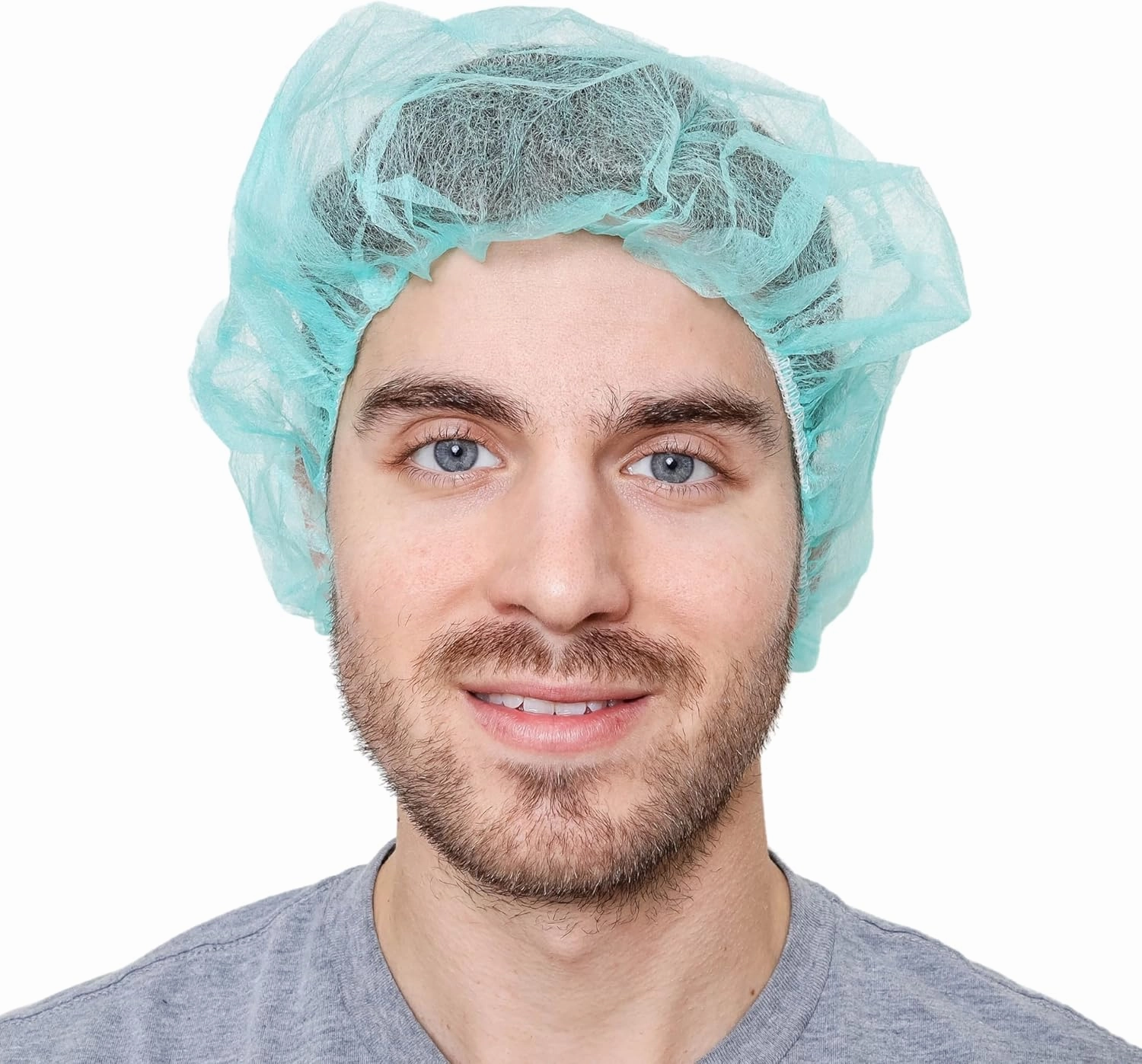 Unisex Polypropylene Bouffant Caps [100 | 1000 | WHITE | BLUE | 21" | 24" | 28"]