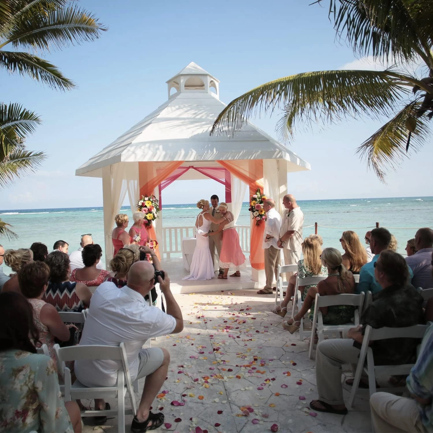 Unity Wedding Sand Ceremony Set - Symbolizing Union of Hopes, Dreams, and Values - Heart & Spiral Shape - Multi-use (Cyan and White Sand Included)