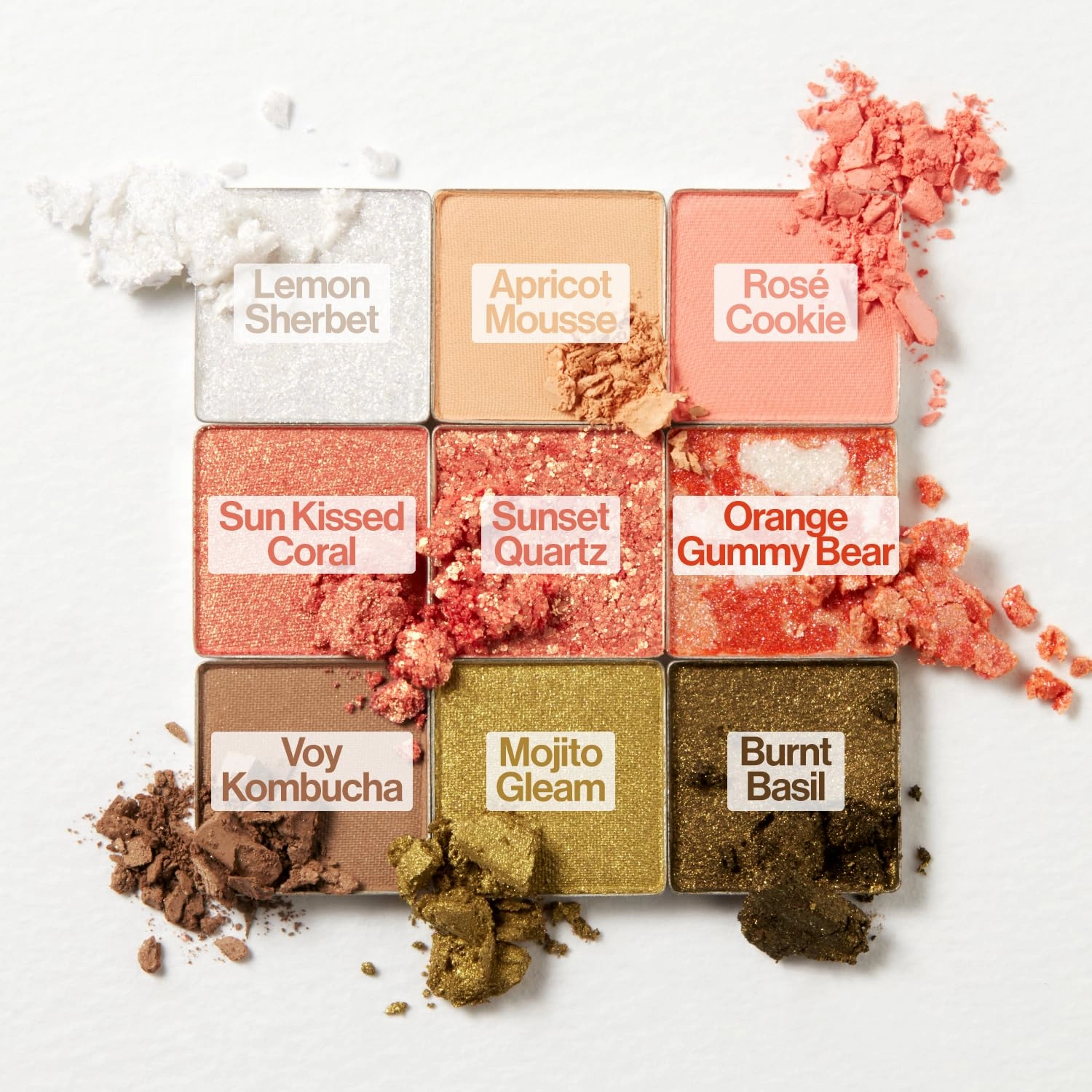 UNLEASHIA Glitterpedia Eye Shadow |Palette|Eye Makeup|Point Makeup Vegan|Cosmetics|Korean Cosmetics|Daily|matte|glitter|shimmer|pearl|daily|party|sparkling… (NO.6 All of Citrus)