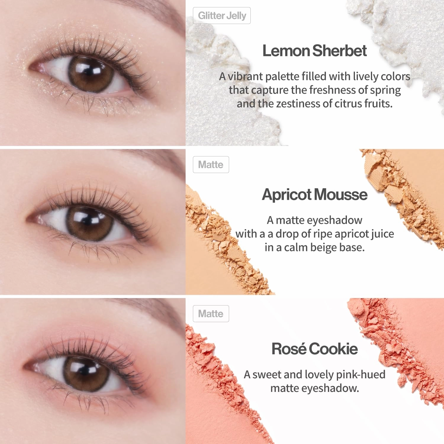 UNLEASHIA Glitterpedia Eye Shadow |Palette|Eye Makeup|Point Makeup Vegan|Cosmetics|Korean Cosmetics|Daily|matte|glitter|shimmer|pearl|daily|party|sparkling… (NO.6 All of Citrus)