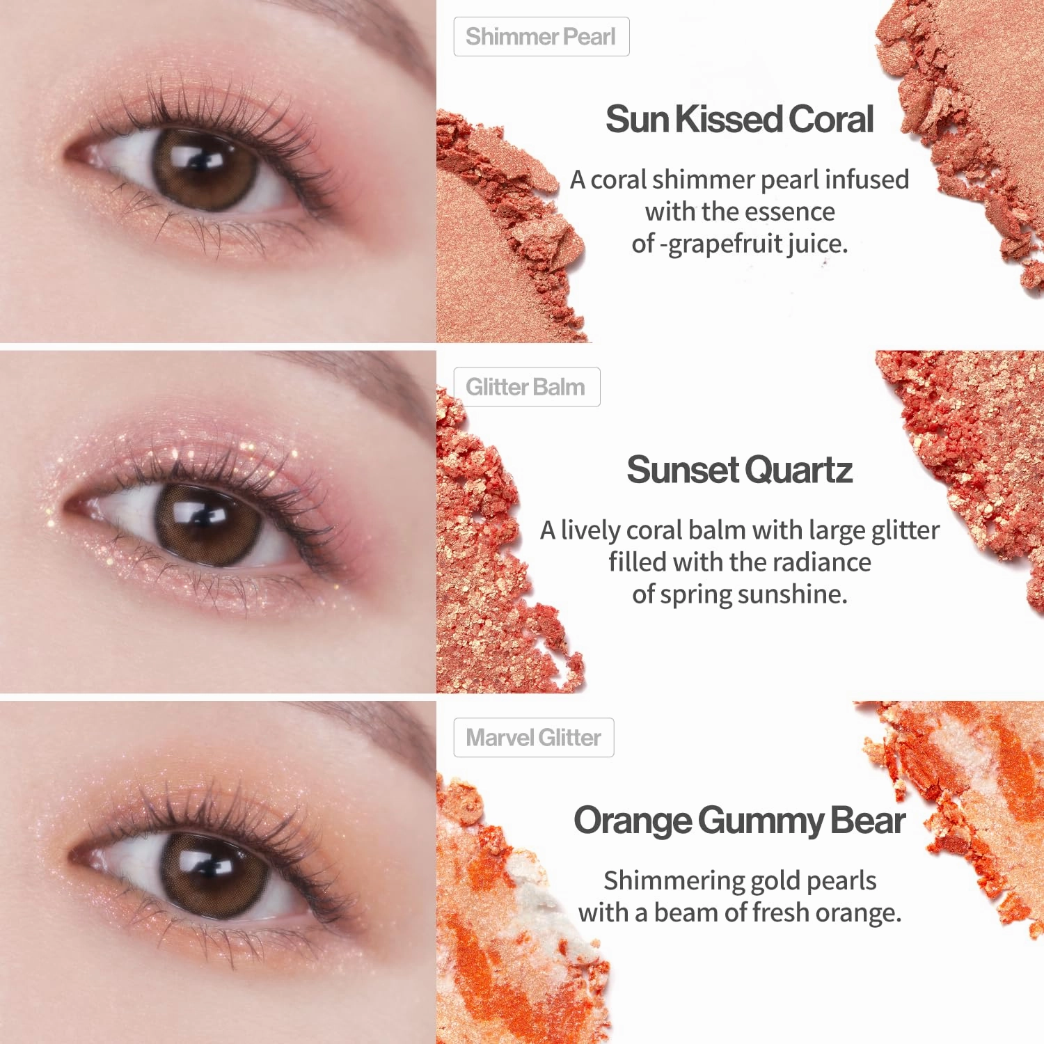 UNLEASHIA Glitterpedia Eye Shadow |Palette|Eye Makeup|Point Makeup Vegan|Cosmetics|Korean Cosmetics|Daily|matte|glitter|shimmer|pearl|daily|party|sparkling… (NO.6 All of Citrus)