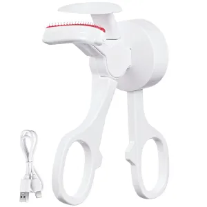 Usb Rechargeable Heated Lash Curler, 3-Level Temperature Control, Intelligent C-Shaped Eyelash Styler, Portable And Safe For Travel