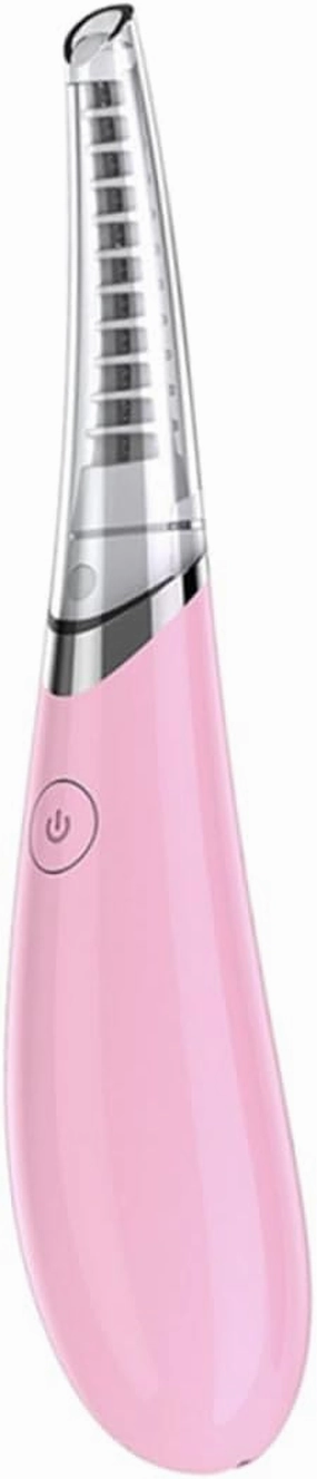 USB Electric Eyelash Curler Painless Heated Eyelash Tool Curved Brush Compact Design for Travel USB Charging Safe Temperature