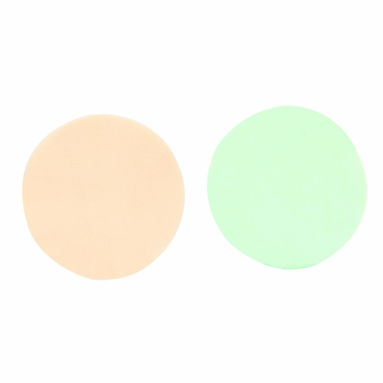 Vaguelly Dry Wet Makeup Sponge Set 10 Pcs Powder Puff for Face Foundation Cream Blending Sponge Case Ideal for Lady Random Color