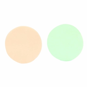 Vaguelly Dry Wet Makeup Sponge Set 10 Pcs Powder Puff for Face Foundation Cream Blending Sponge Case Ideal for Lady Random Color