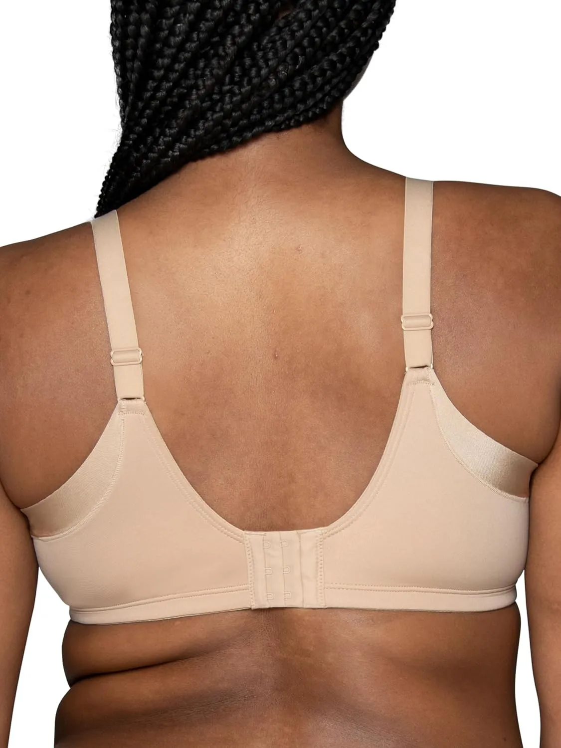 Vanity Fair Women's Beauty Full Figure Wirefree Extended Side and Back Smoother Bra 71267