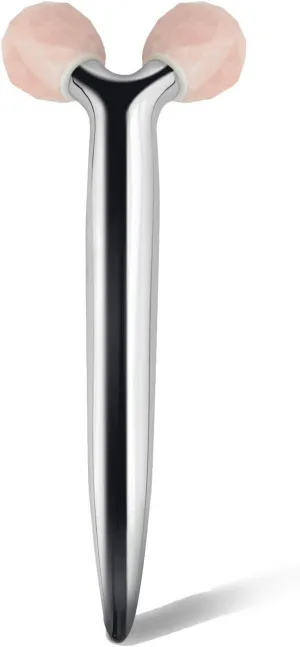 Vanity Planet Defina Contour and Define Massaging Roller - Facial Roller Helps Stimulates Blood Flow and Helps Reduce Fine Lines - Unique V-Shaped Design for Cooling Precision