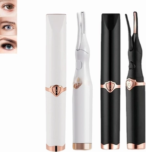 Varche Eyelash Curler, Varche Lash Curler, Varche Eye Lash Curler, Certainly Electric Eyelash Curler for Instant Glam Blink & Dazzle, Certainly K Electric Heated Women Long-Lasting Natural (2*Mix)