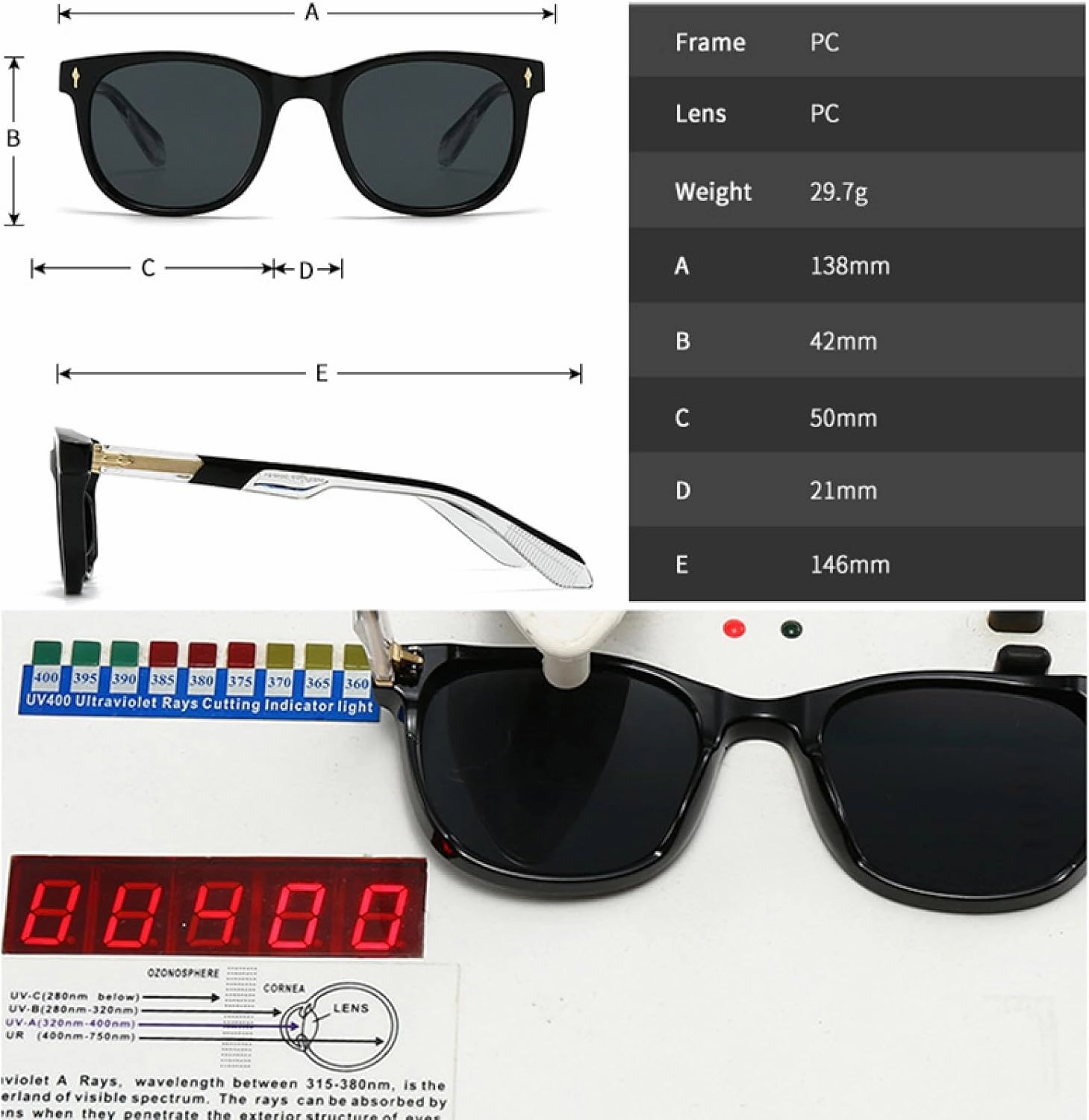 Vintage Oval Sunglasses Women Luxury Sunglasses Fashion Rivets Men Blue Tea Punk Shades Uv400