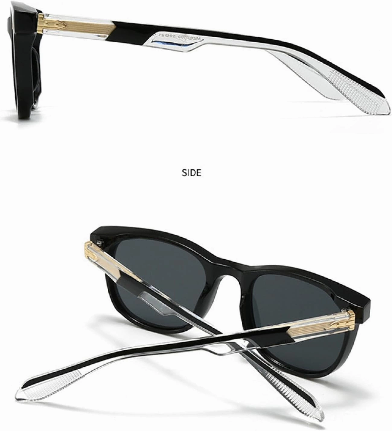Vintage Oval Sunglasses Women Luxury Sunglasses Fashion Rivets Men Blue Tea Punk Shades Uv400