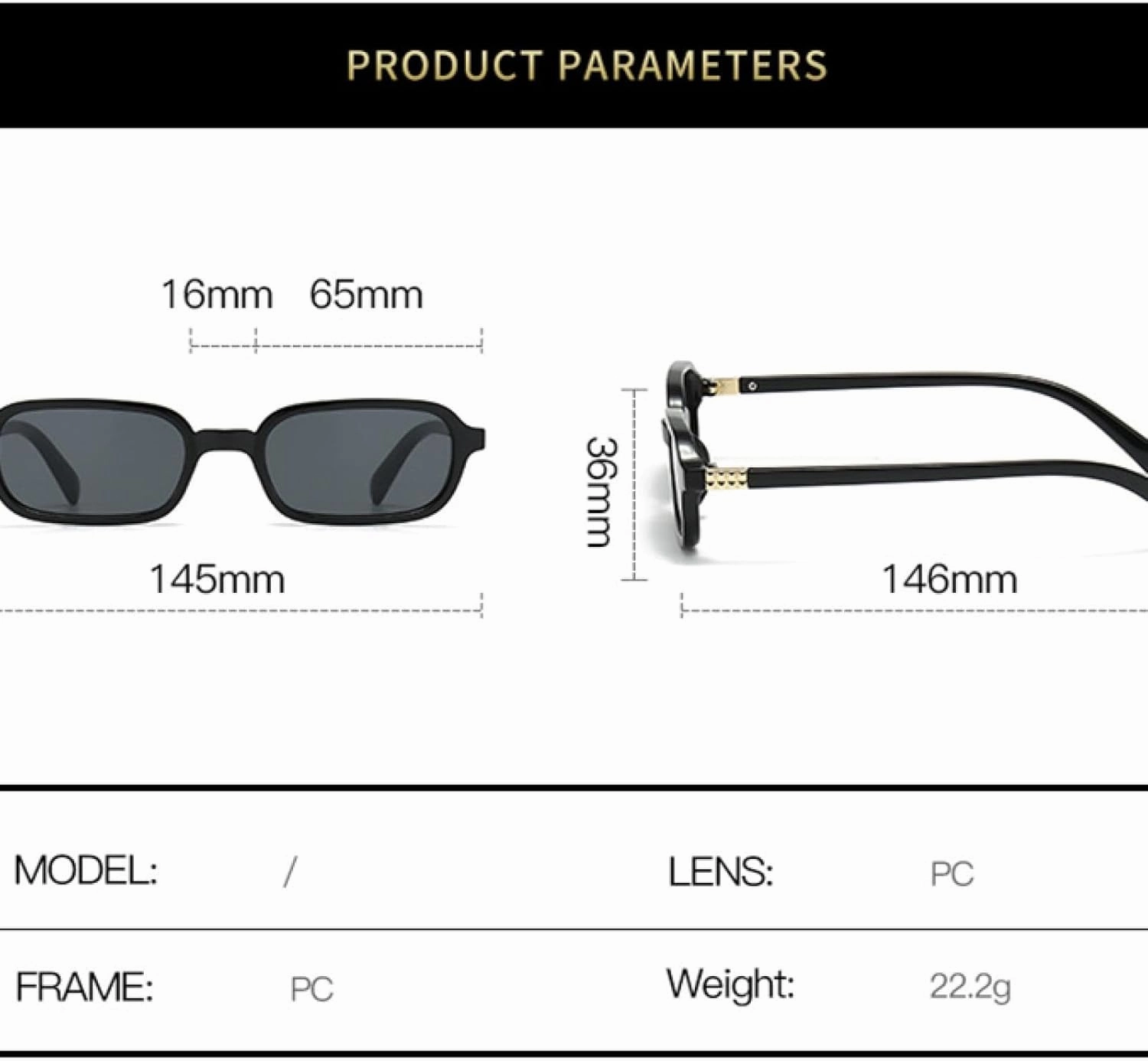 Vintage Rectangle Sunglasses Women Small Oval Glasses Retro Fashion Men Leopard Eyegalsses