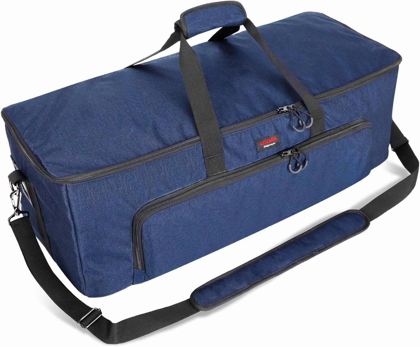 VISEMAN Telescope Bag 30 IN, Padded Telescope Case with Adjustable Shoulder Strap, Carrying Case for Celestron Telescope, Store Tripod and Accessories