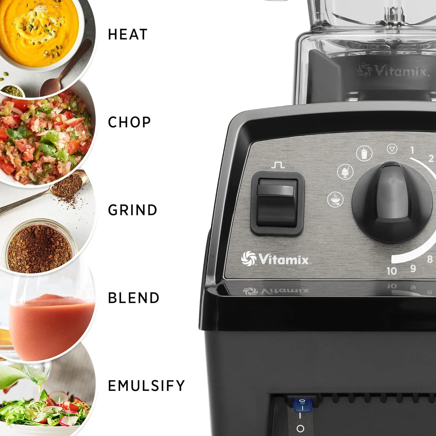 Vitamix Propel 510 Propel Blender with Pre-set Blending Programs, Professional-Grade, 48-oz Capacity, Black