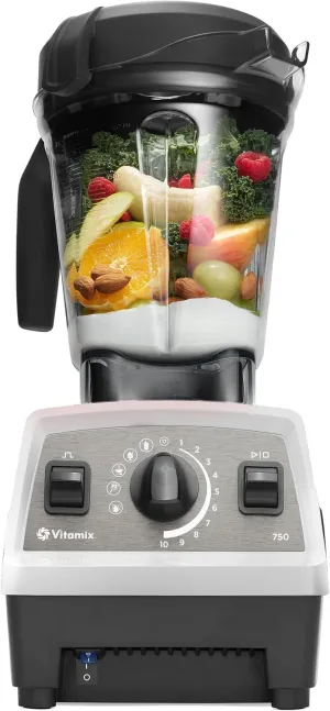 Vitamix Propel Series 750 Blender, Professional-Grade, 4 Blending Programs   Self-Cleaning Program, 64-oz Low Profile Container, White