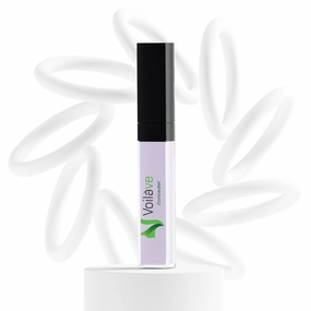 VoilaVe Lilac Corrector Corrector | For Cover Under-Eye Circles, Complexion Alterations, and Scars | Luminous Matte Corrector | Suitable for All Skin Types | Vegan and Cruelty-Free | 0.28 Oz