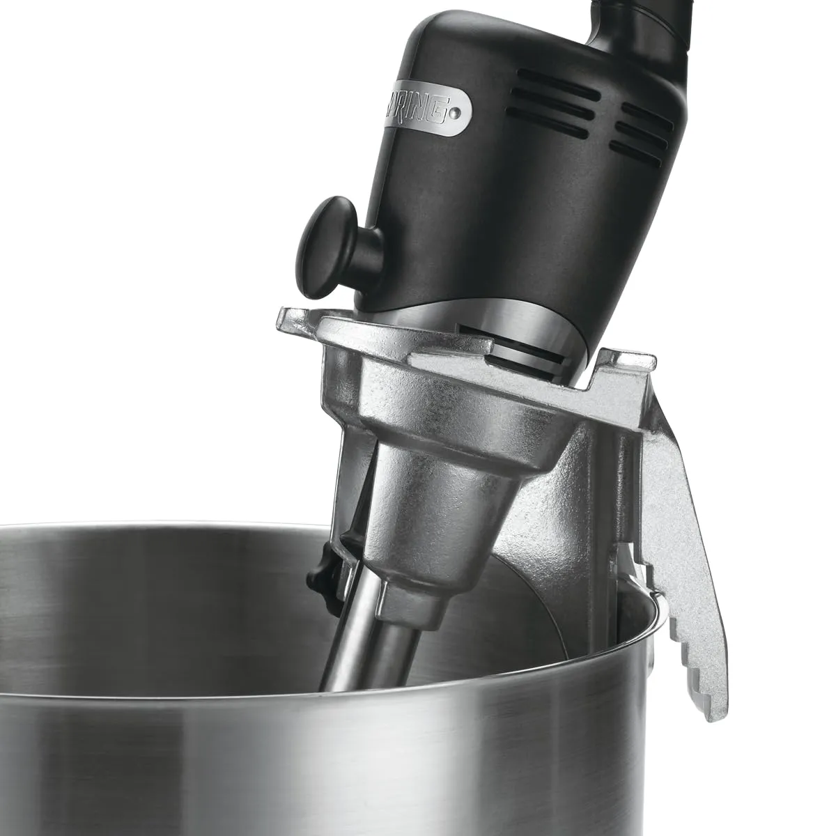 Waring Commercial B00197CFVU WSBBC Big Stix Immersion Blender Bowl Clamp, 1, Silver