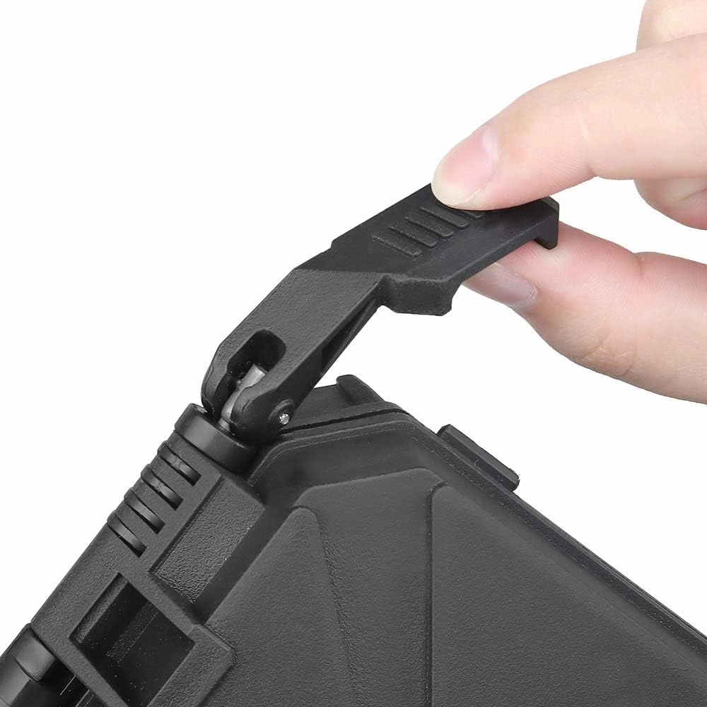 Waterproof Tactical Hunting Equipment Storage Box Safety Case Camera Protective Container Airtight Case with Foam Padded MOLLE Tactical Accessories Organizer Tool Case
