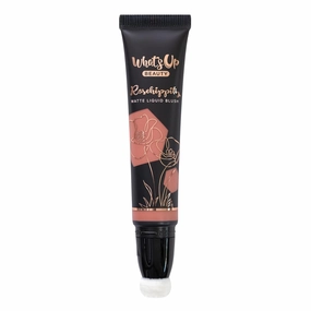 Whats Up Beauty - Rosehippity Matte Liquid Blush - Shade Heirloom Clean Cruelty Free Vegan Skin-Loving Ingredients Cheek Makeup