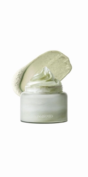 WHIPPED Cream Facial Cleanser Mugtree - Mugwort & Teatree Face Wash - For Oily Skin, Sebum & Pore Care - Moisturizing Face Cleanser, Niacinamide, Hyaluronic Acid, Vegan Korean Skincare, 2.8 oz