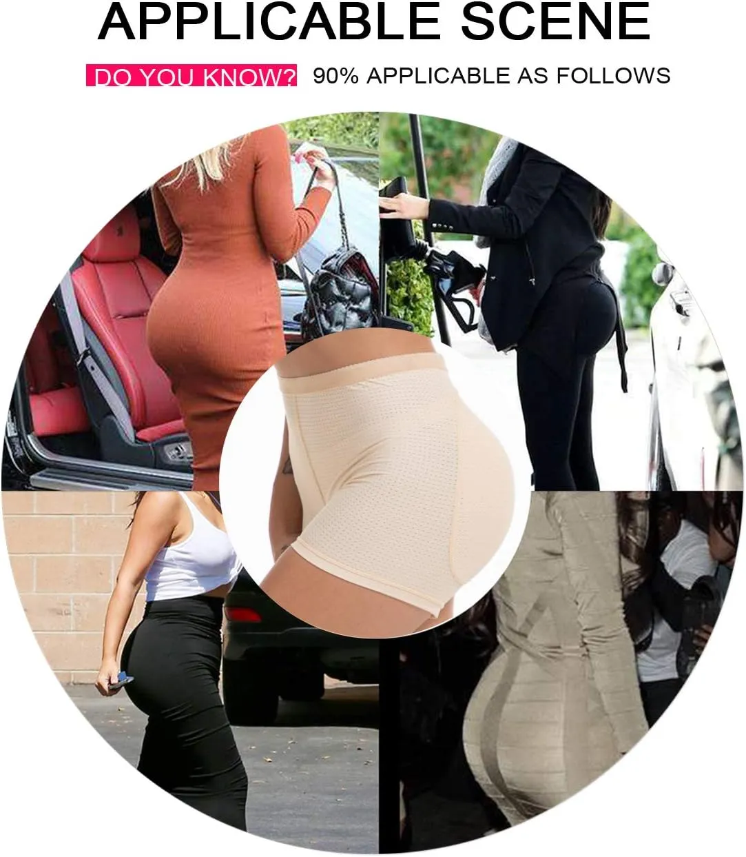 Women Butt Lifter Padded Control Panties Hip Enhancer Underwear Body Shape