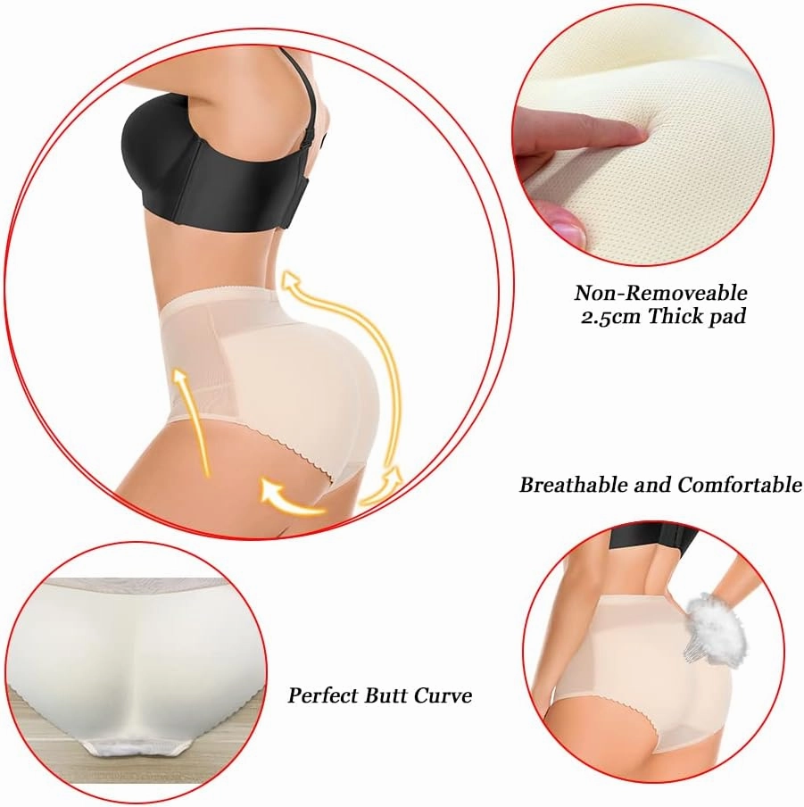 Women Butt Lifter Padded Control Panties Hip Enhancer Underwear Body Shape