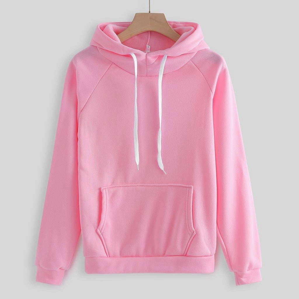 Womens Solid Tracksuit 2 Piece Outfits Casual Hoodie Baggy Sweatpants Sweatshirt and Pant Sets Fall Fashion