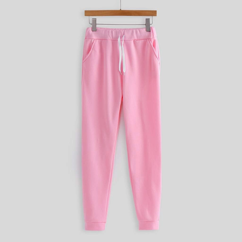 Womens Solid Tracksuit 2 Piece Outfits Casual Hoodie Baggy Sweatpants Sweatshirt and Pant Sets Fall Fashion