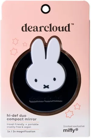 x Miffy Hi-Def Duo Compact Mirror - Travel-Friendly, Dual Magnification