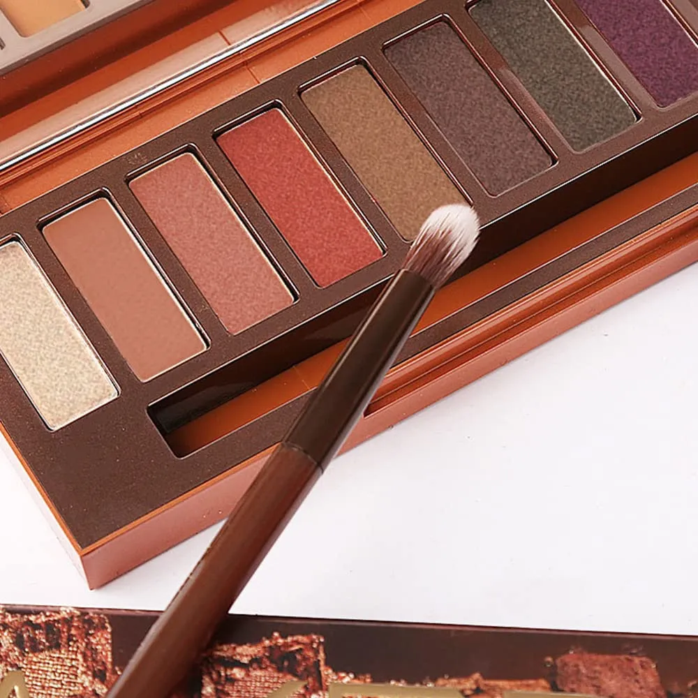 Xaena Highly Pigmented 12 Color Eyeshadow Palette, Matte Shimmer Metallic, Long Lasting, Waterproof, Vegan/Cruelty-Free, Perfect for Travel (Grapefruit)