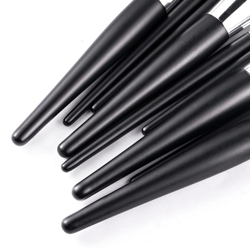 XMJKCHA 10PCS Wave Type Makeup Brush Set, Powder Powder Blusher Eye Shadow Brush, Multi-function Makeup Tools(10 sets of brushes)