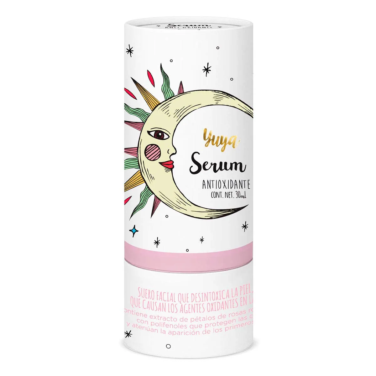 YuYa Cruelty-Free Makeup Red Rose Petal Antioxidant Serum w/White Wine Extract, 30ml - Detox, protect & reduce inflammation for a healthy, glowing skin!